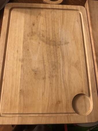 15.5” X 12” wooden serving board/chopping board 