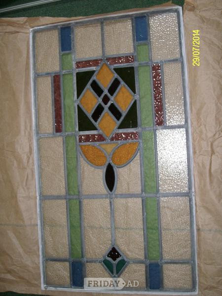 genuine 1930's leaded lights /windows for collector/use