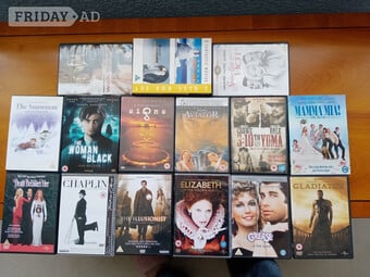 A Variety of 15 Classic Dvd's, used but in As New Condition. 