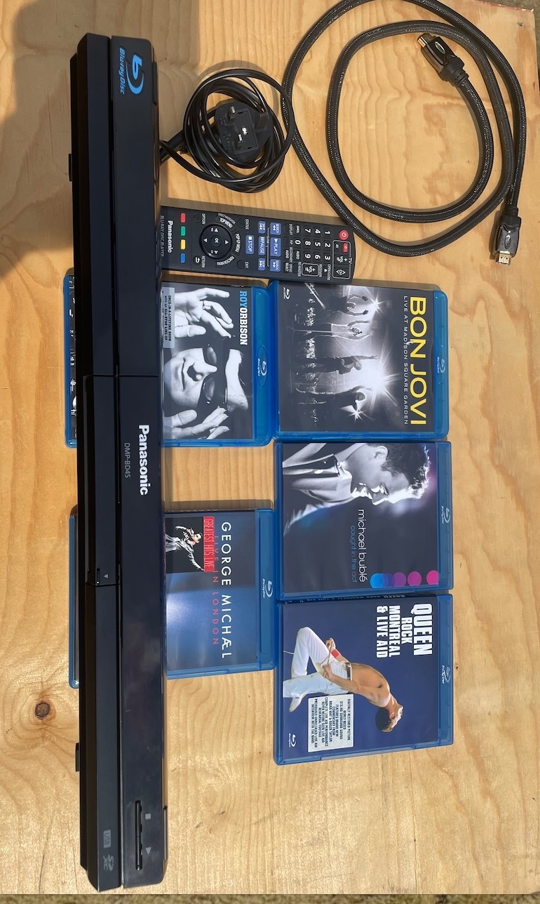 Panasonic - BlueRay Disc Player