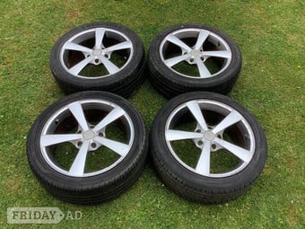 Avon/Goodyear BSA Car Alloy Rims & Tyres