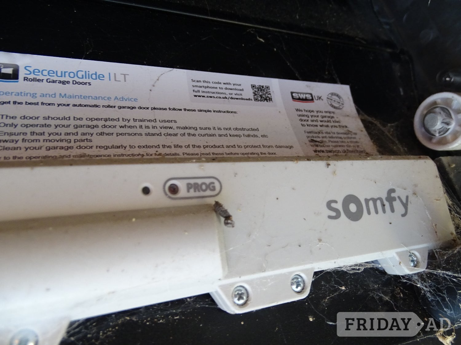 EuroGlide powered Roller Garage door fit 7`6" opening - DIY in Whitby