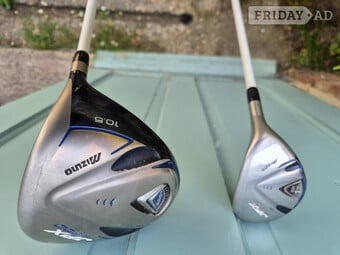 Mizuno JPX800 Driver, 22% hybrid and headcovers