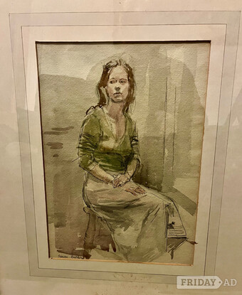 Art Watercolour painting by George Butler RWS RBA 