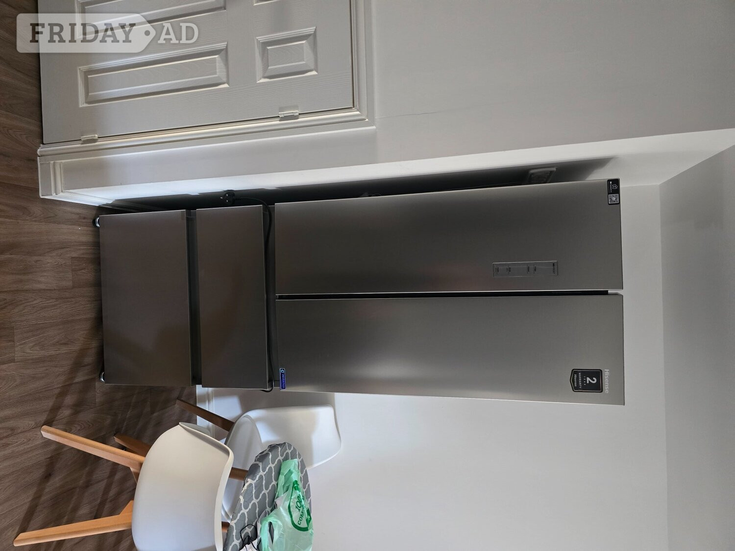 Brand new unused Hisense RF632N4AIE1 French Door Fridge Freezer
