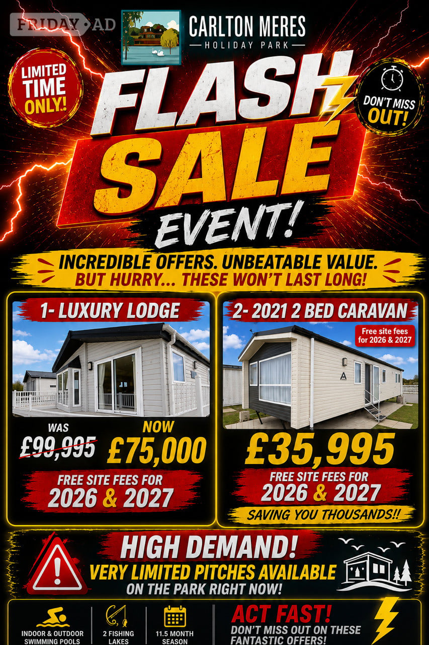 2 & 3 Bedroom Caravans For Sale - Massive price drops!  in Saxmundham
