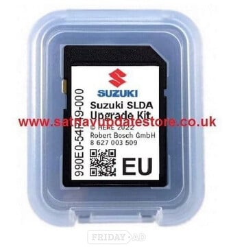 SUZUKI SLDA NAVIGATION SD CARD 2022/23 FULL EUROPE,