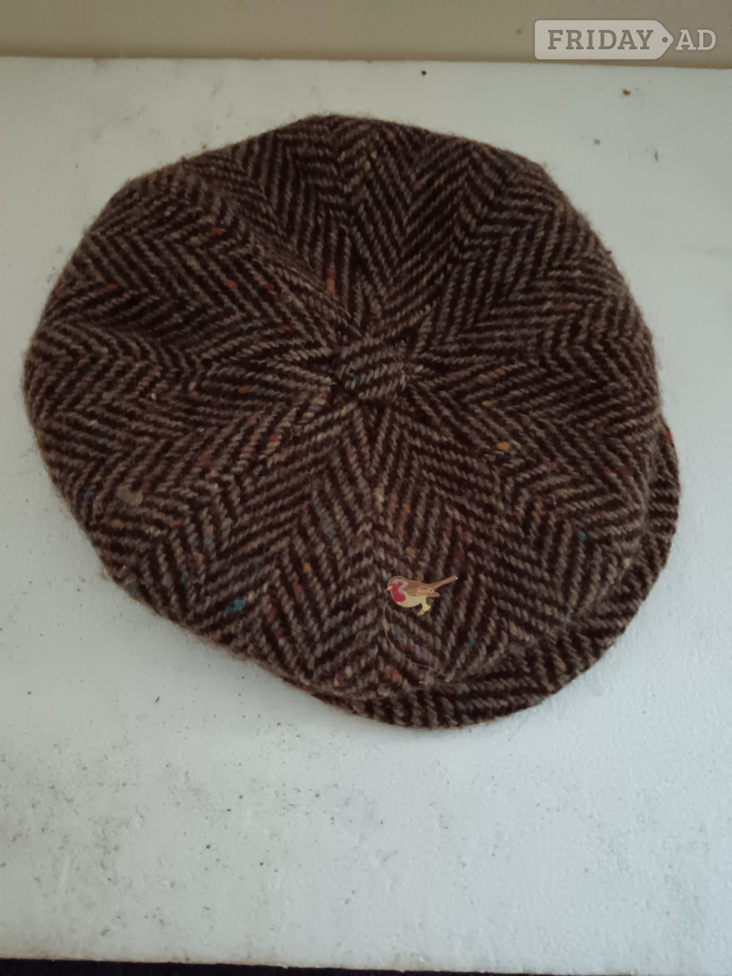 Harris Tweed Vintage Hat and Donegal Tweed Vintage Cap
