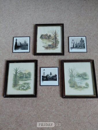 Six Picture Frames