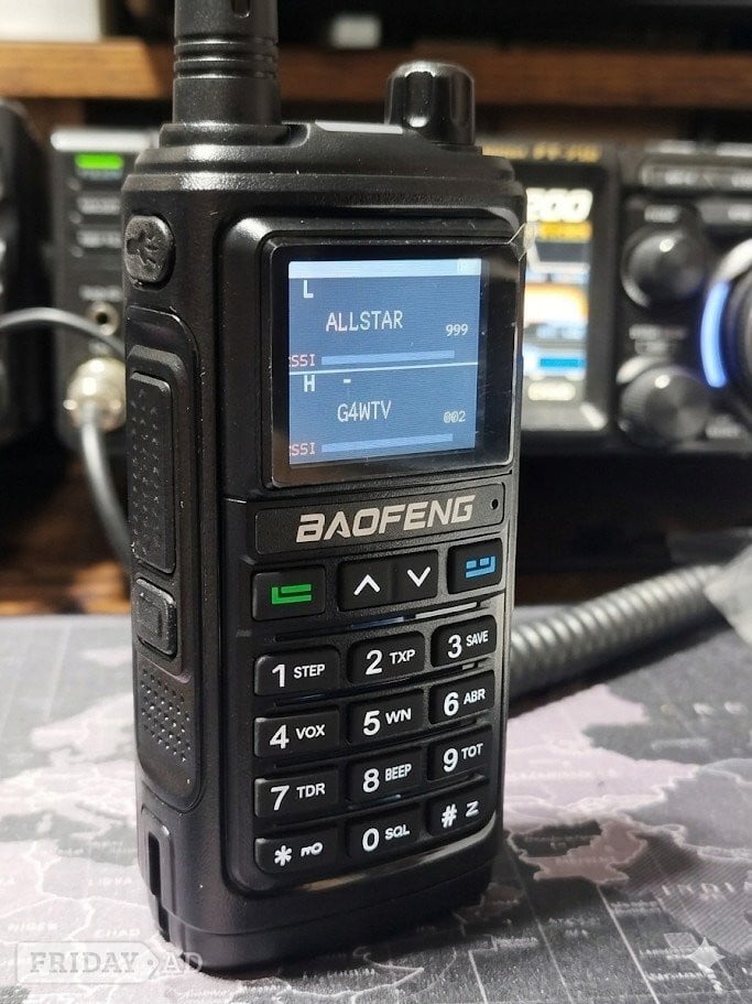 Steyning  Baofeng UV-17M 999 programmable channels Charging: USB-C