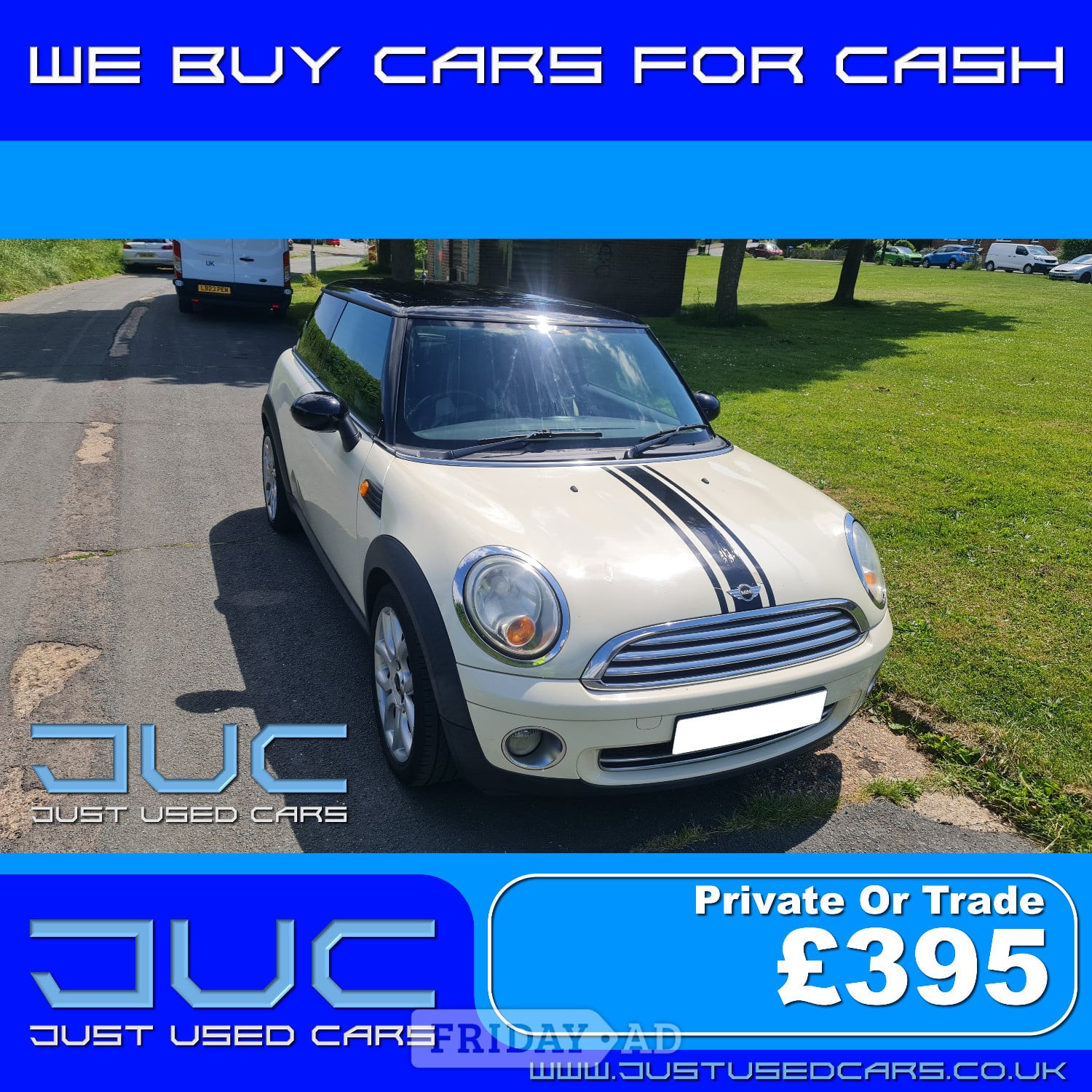Mini Cooper 1.6 (Manual Petrol)7 Reg 2007 125,789 miles in Lewes