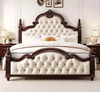 Luxury Classical King/Queen Bed Frame for Sale