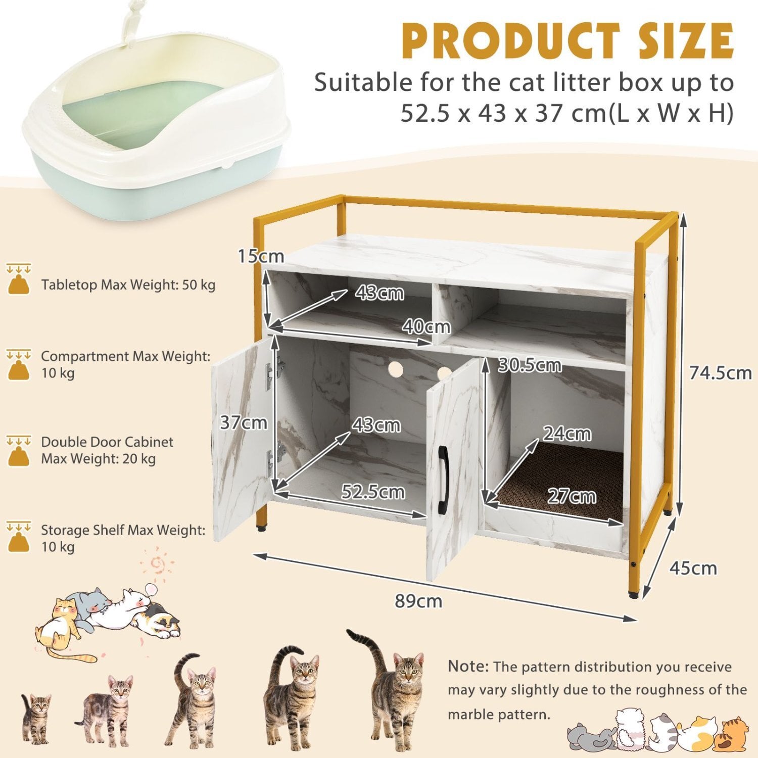 City of London Cat box with sleeping bed