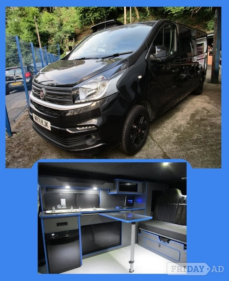 2021 Fiat Talento Sportivo 2.0 TD Brand New Camper conversion  in Treharris