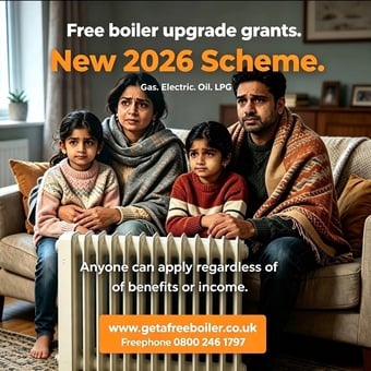 BOILER - GAS - OIL - ELECTRIC - FREE GRANTS 