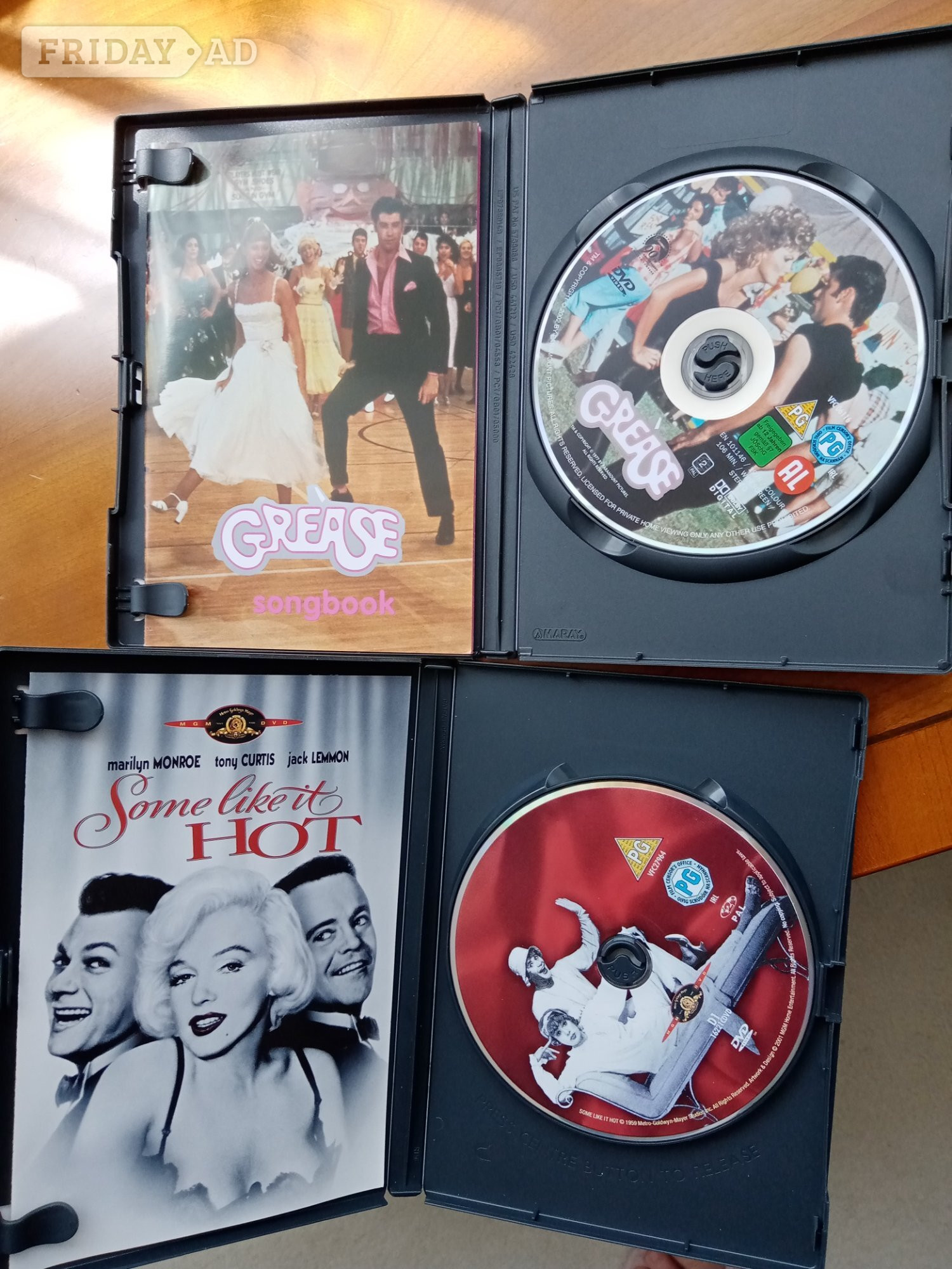 A Variety of 15 Classic Dvd's, used but in As New Condition.  - Movies, Games, Books & Music