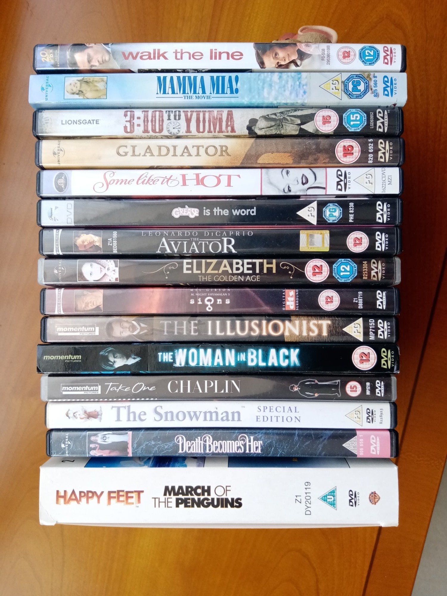 A Variety of 15 Classic Dvd's, used but in As New Condition.  - Movies, Games, Books & Music in Peacehaven