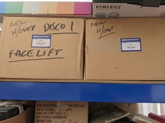  NEW DISCOVERY HEADLAMPS