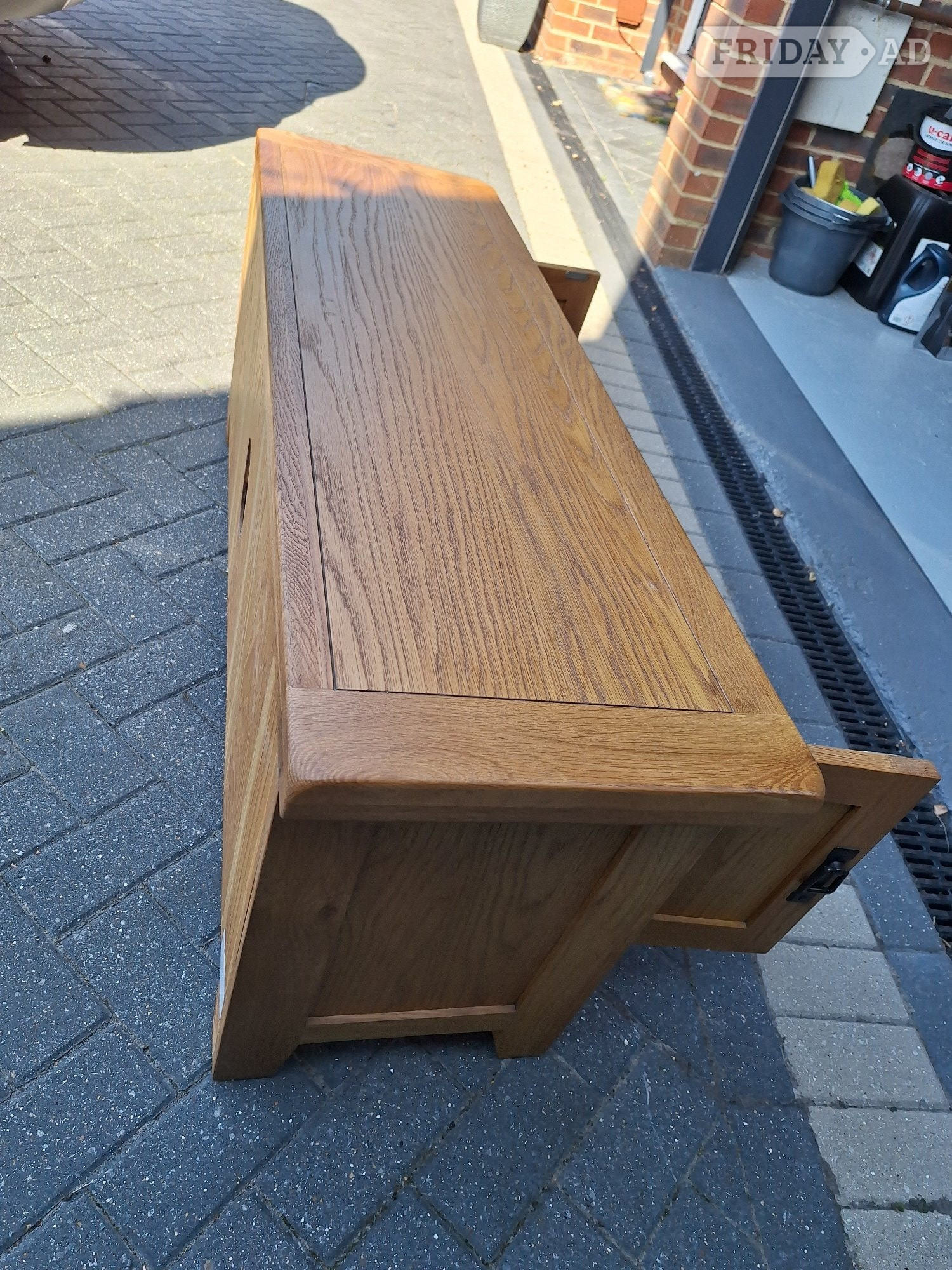 Oak TV Unit - Furniture in Northampton