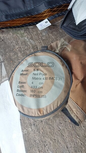 Neil Pryde Windsurf Sail  Brand new never used and still has the 