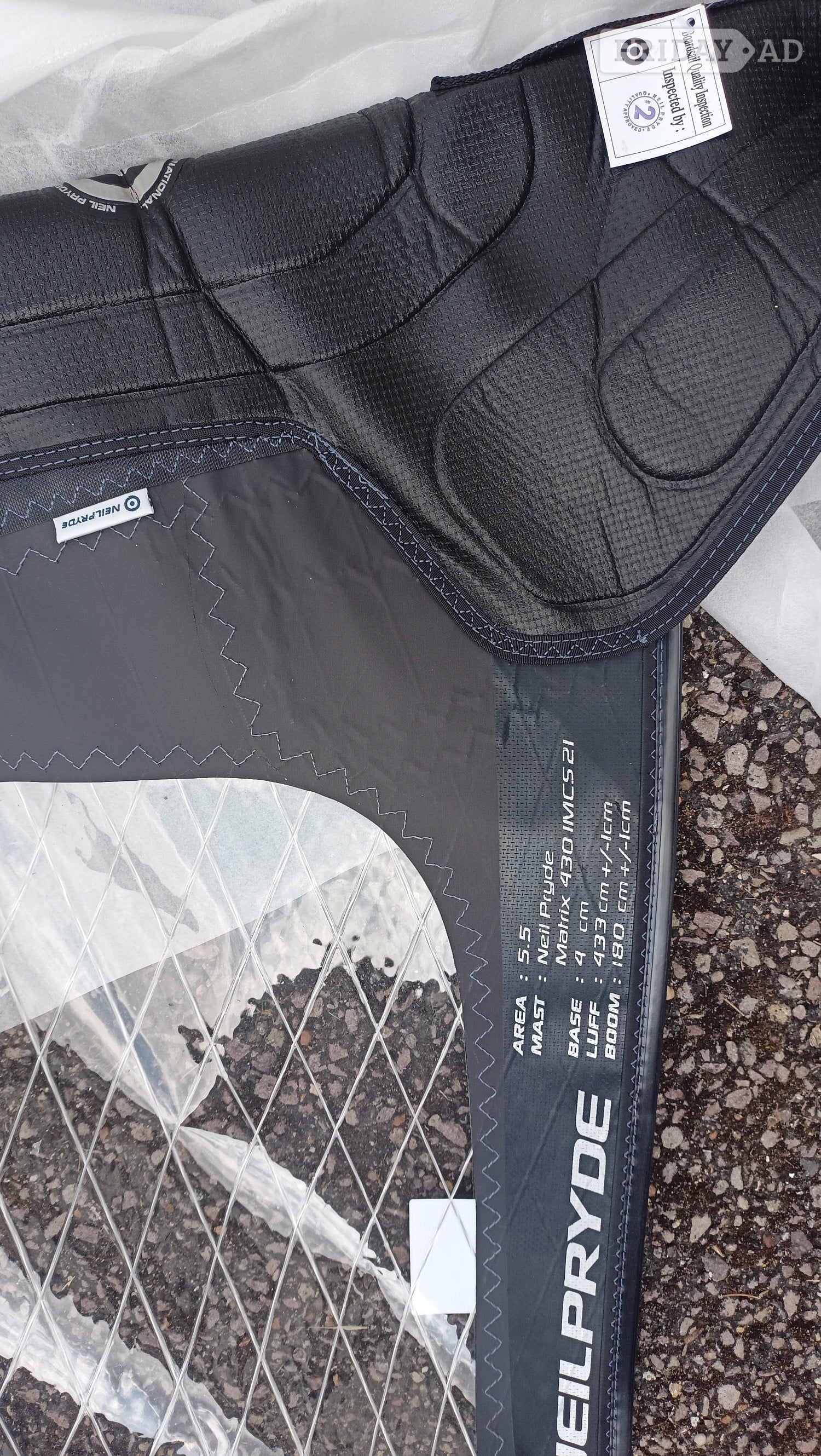 Neil Pryde Windsurf Sail  Brand new never used and still has the  - Sports Equipment in Eastbourne