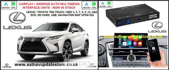 LEXUS / TOYOTA GEN 8/9 PREMIUM 2023 SAT NAV UPDATE UK & EUROPE..