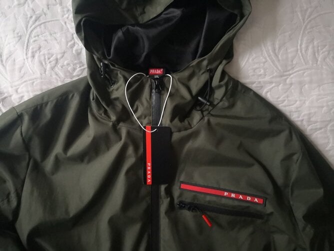 Prada Hooded Bomber Style Outdoor Casual Jacket.  - Clothing, Footwear & Accessories in London