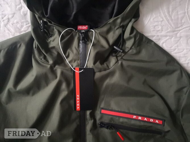 Lewisham Prada Hooded Bomber Style Outdoor Casual Jacket. 