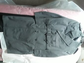 Mens  Dark  Blue  Raincoat  XL