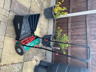 Qualcast push along mower
