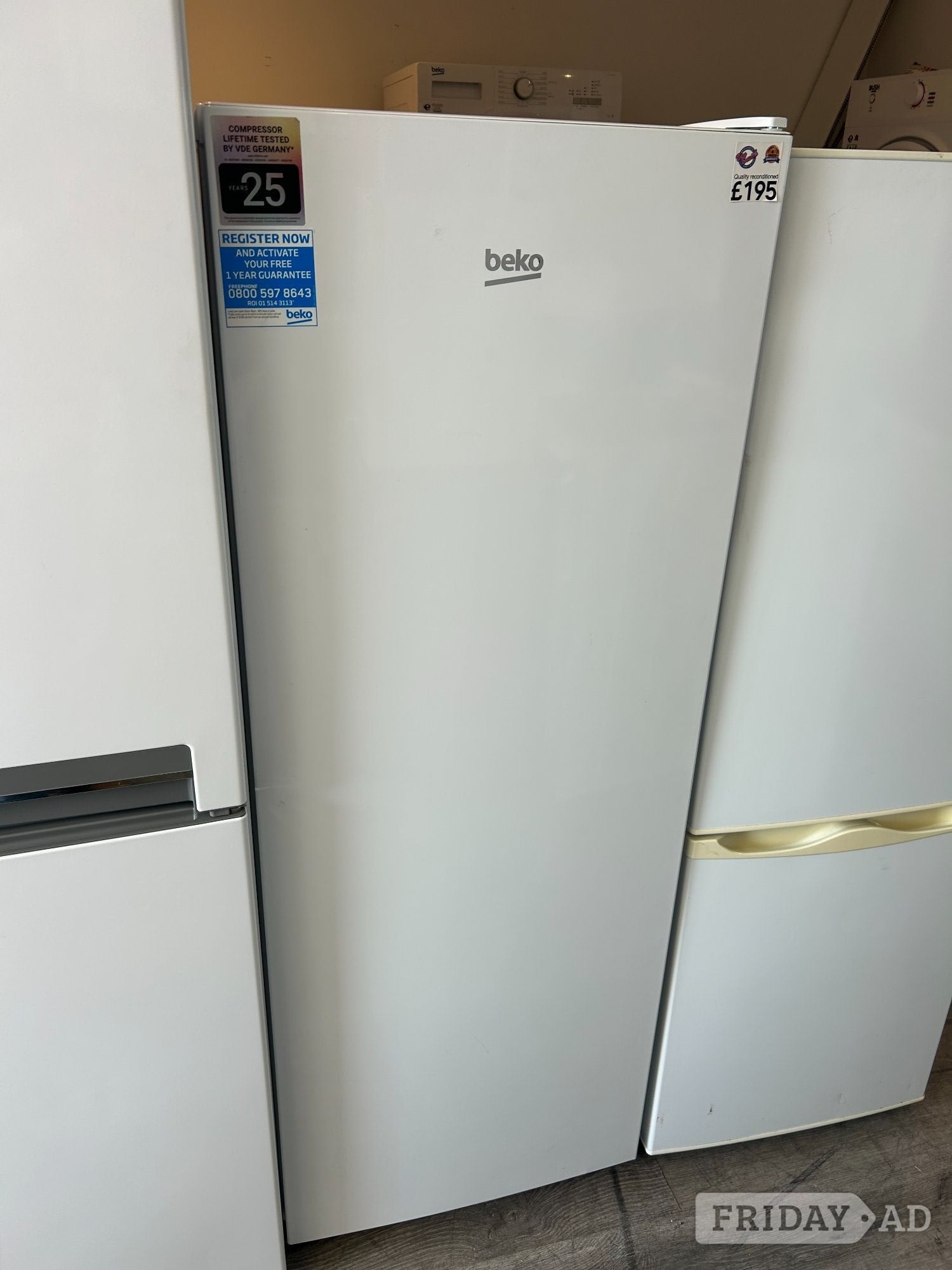 BEKO TALL FRIDGE in St. Leonards-On-Sea