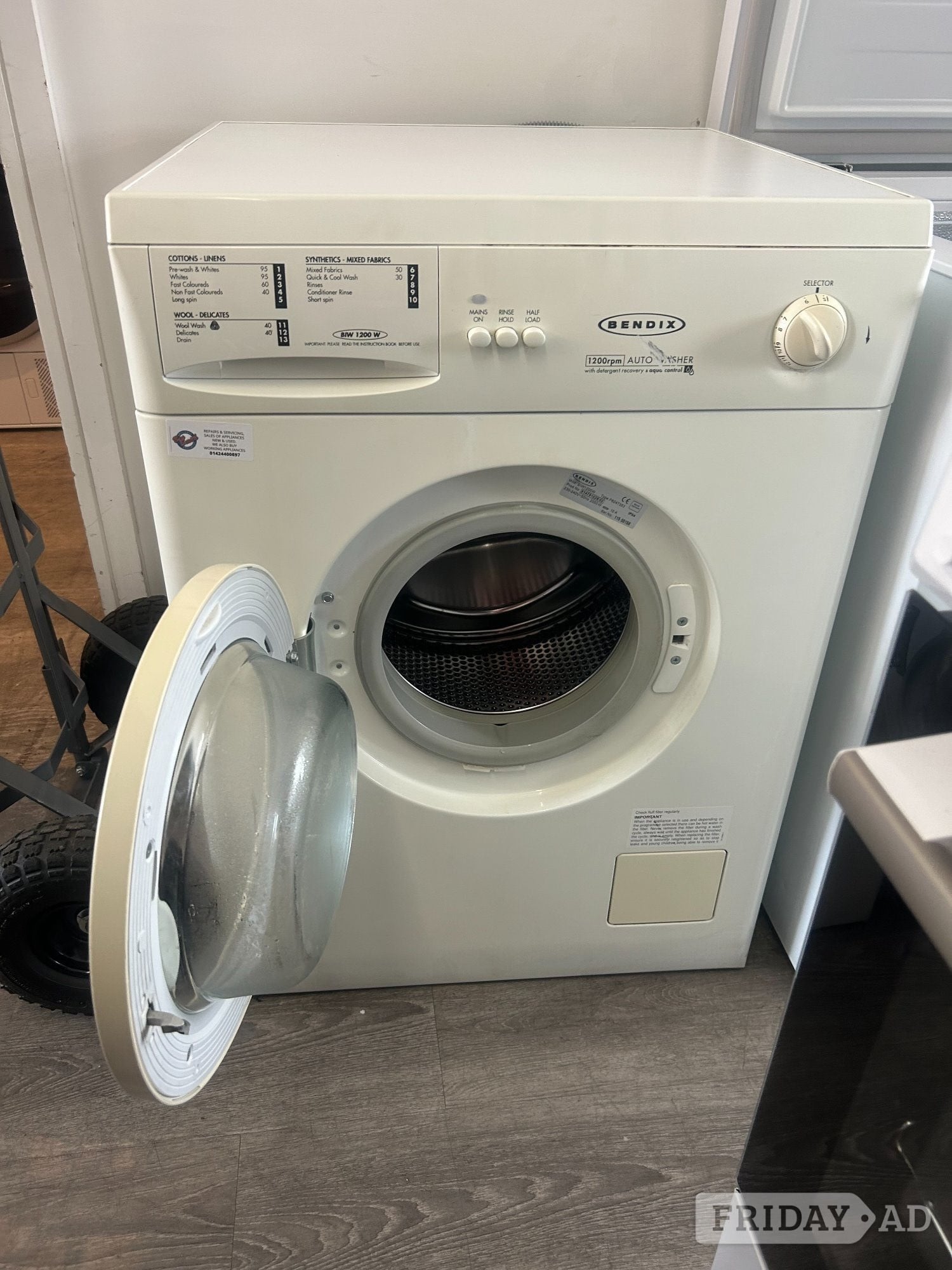 TRICITY BENDIX 5KG WASHING MACHINE