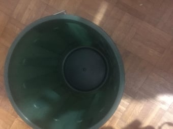 Bucket with lid.    Calls only