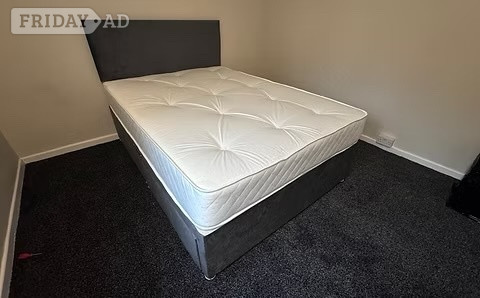 Rotherham King size apollo mattress with divan base 2 drawers & headboard 
