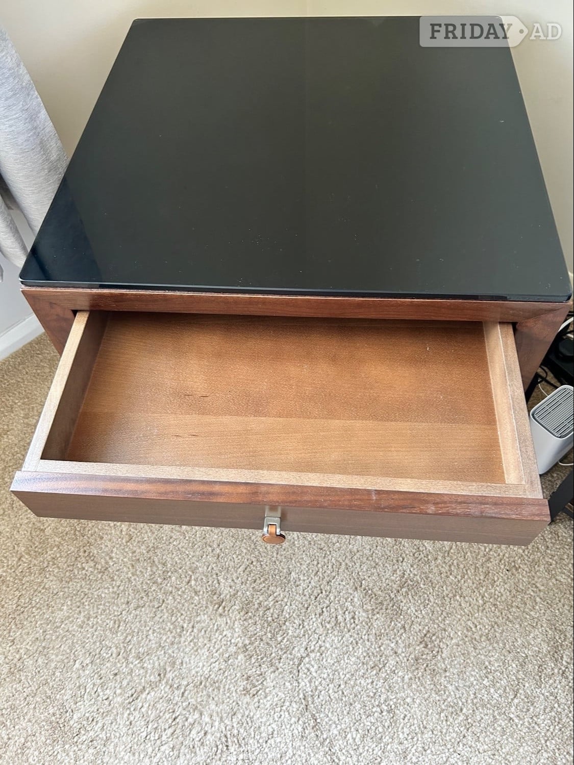 Hastings Console table with full depth drawer, very good condition 