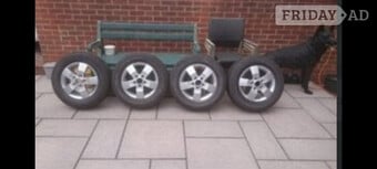 I⁸M0T0RHOME CAMPERVAN ALLOY WHEELS 15" x4 WITH TYRES 