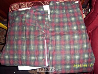 Mens Scottish Plad Pajamas 
