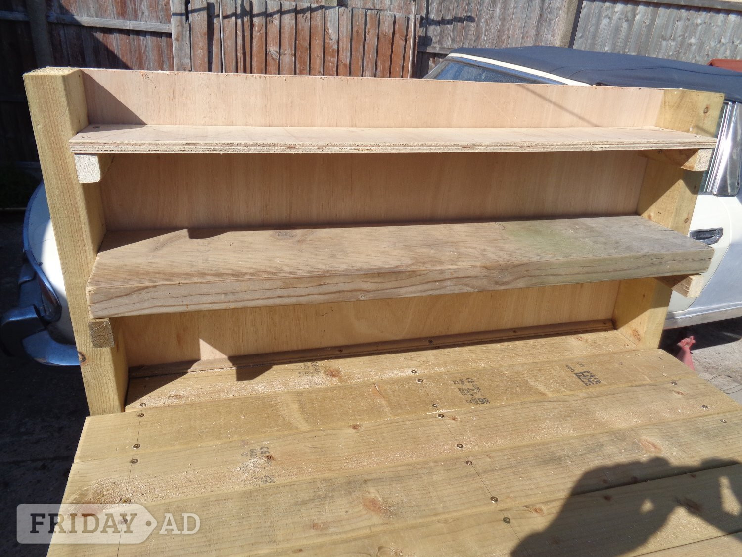 Chichester hand made potting table made from 4x2
