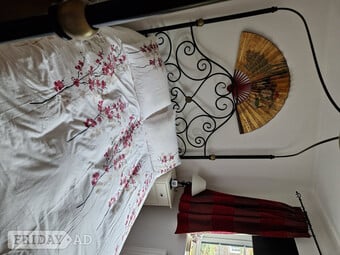Unique 4 poster 5ft Bed in Wrought Iron
