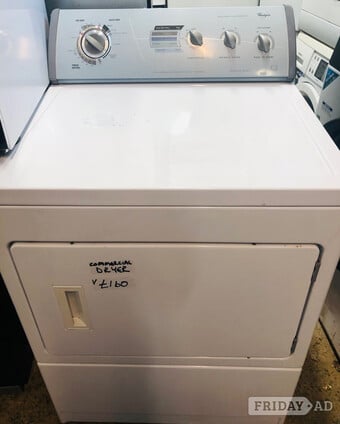 Whirlpool series 8 commercial vented dryer in excellent condition