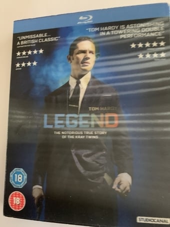 The Legend The Kray Twins Blue Ray