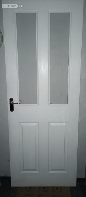 Internal door -  Clear glazed/4 panel - 1961mm x 762mm