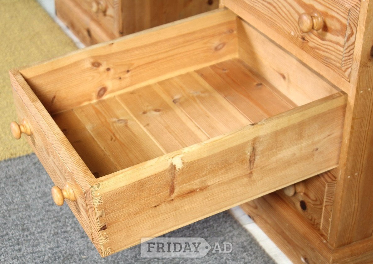 UK Delivery - Beautifully Made Solid Pine Writing Desk Waxed 100%