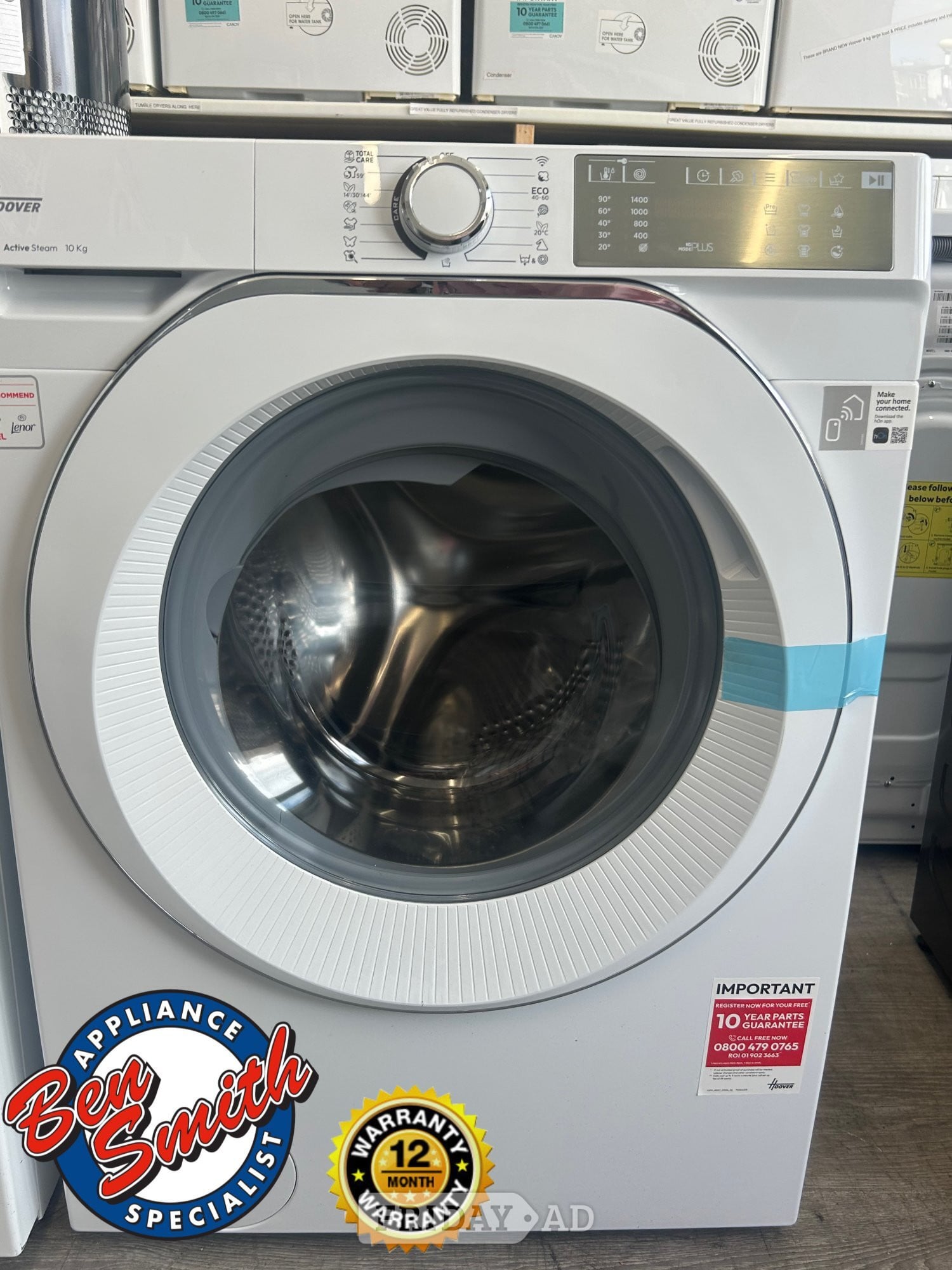HOOVER 10KG BRAND NEW WASHING MACHINE in St. Leonards-On-Sea