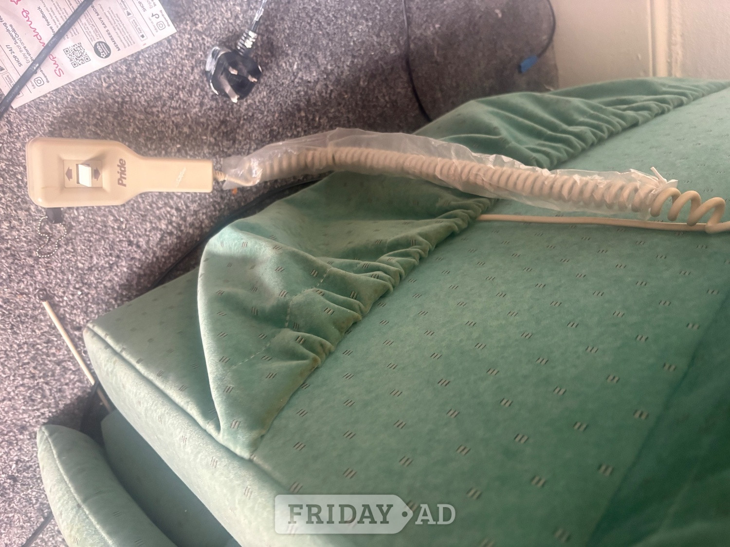 Arm sofa green  - Furniture