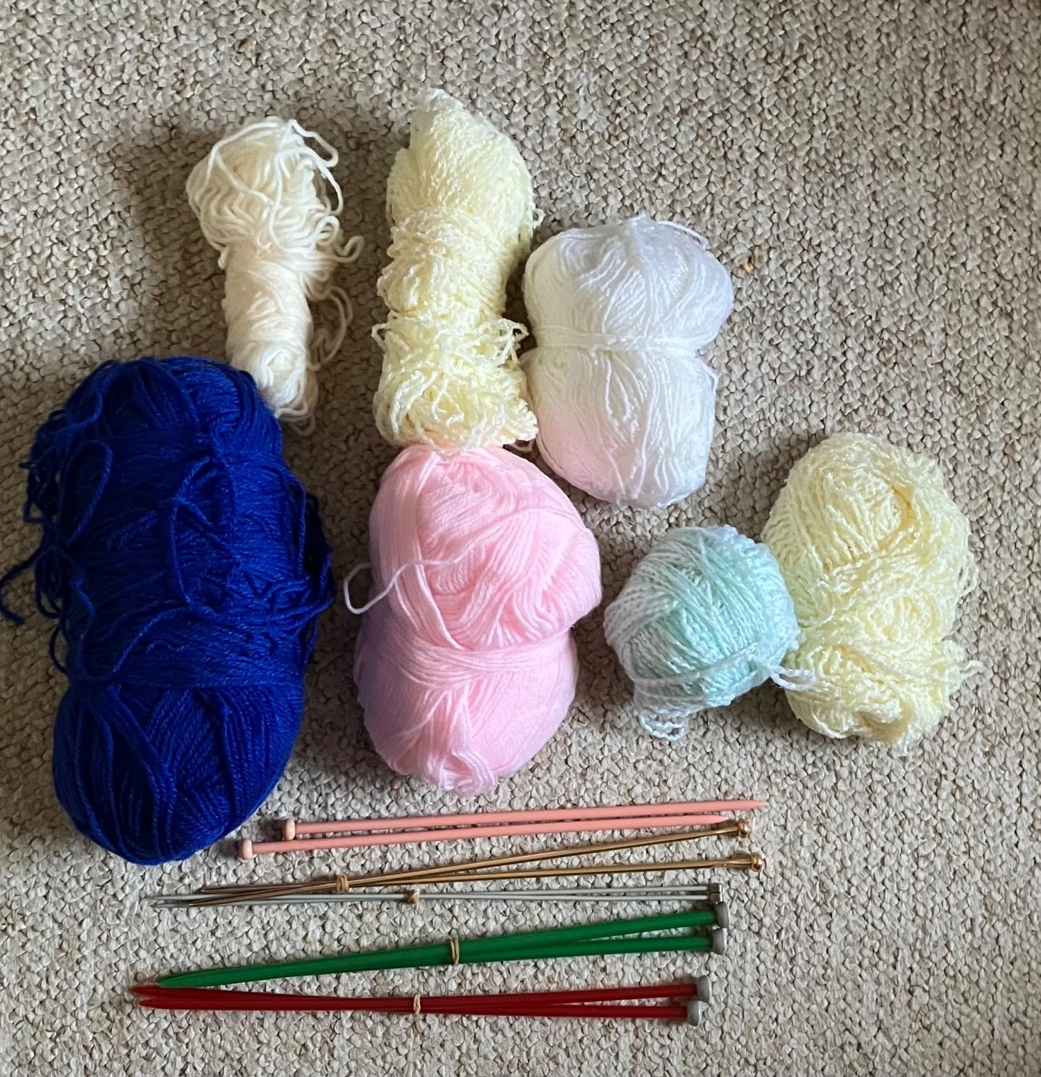 Knitting Wool & tools