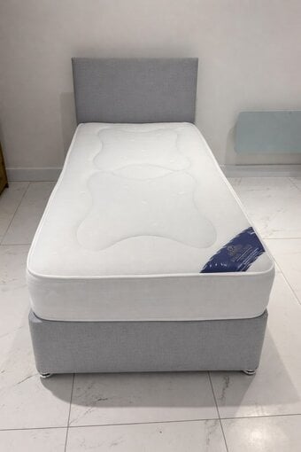 Single bed with mattress & optional storage