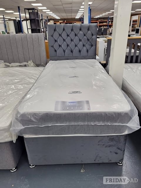 Milton Keynes Single bed with mattress & optional storage