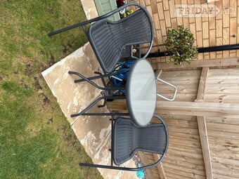 Free to collect Garden Bistro  table and 2 chairs vgc 