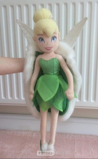 Disney Tinkerbell plush with cape.
